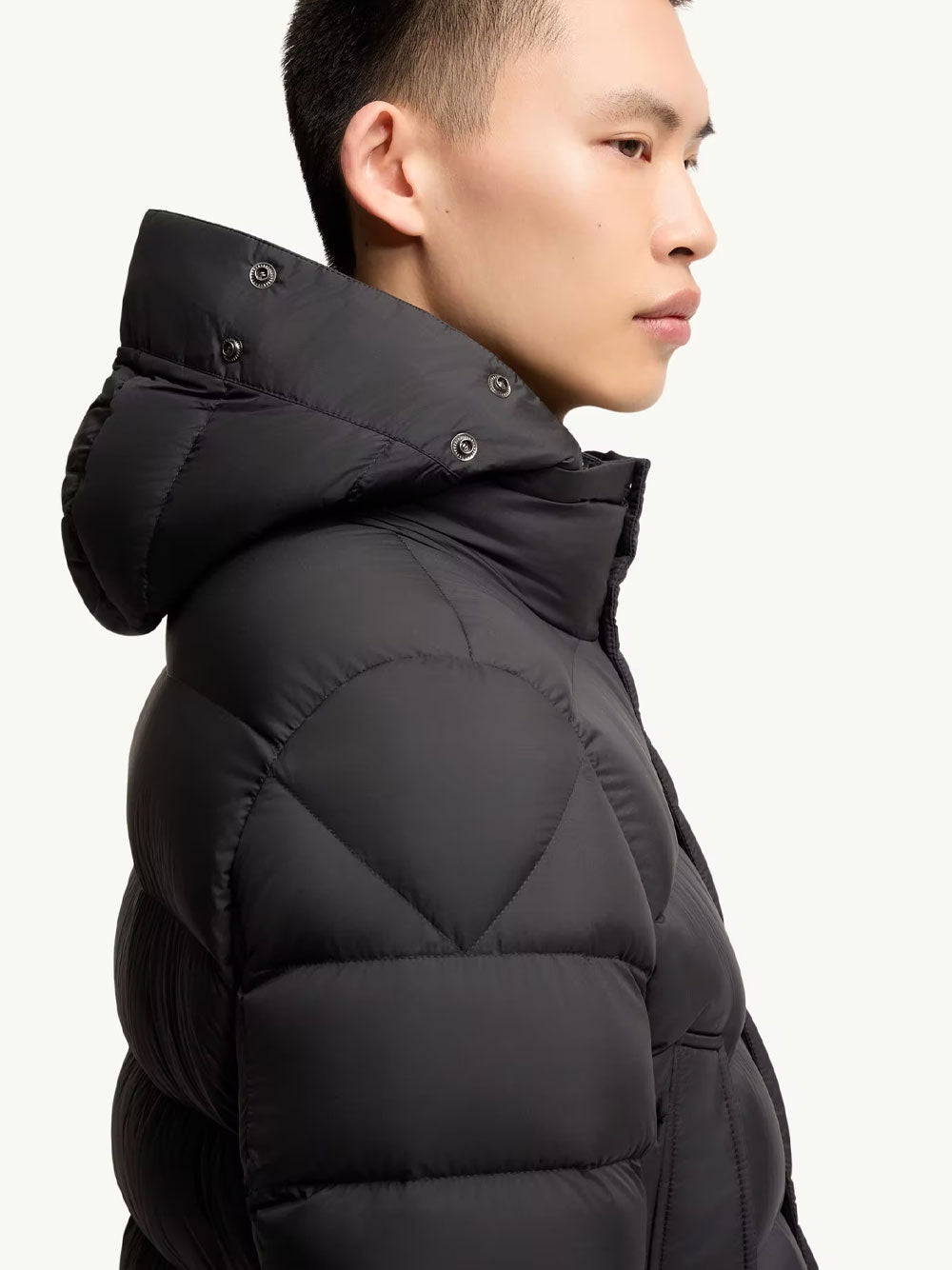 Moncler Men Piumino Midi "Clunye" Con Cappuccio MONCLER
