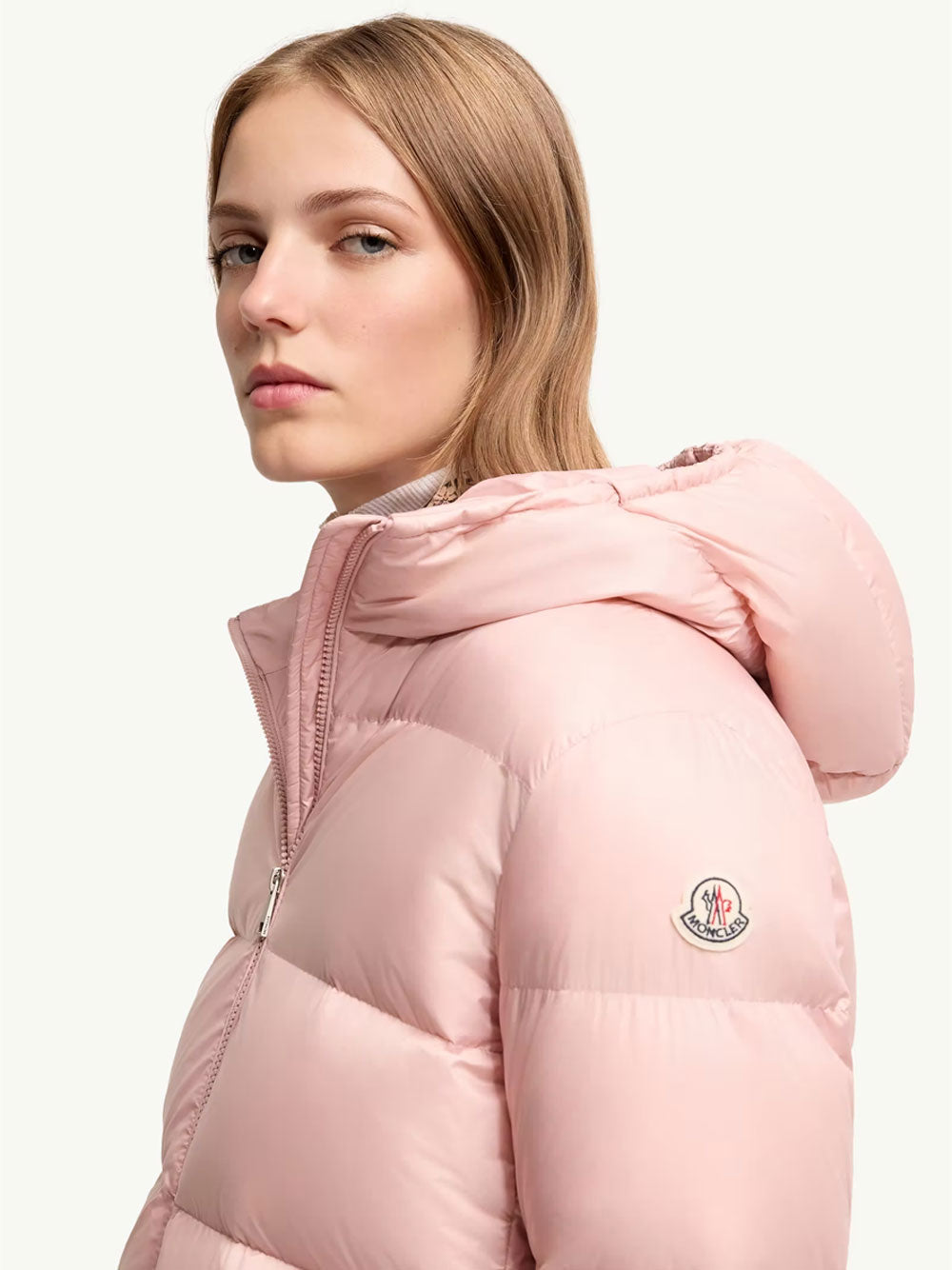 Moncler Women Piumino Corto Feligule Con Cappuccio MONCLER