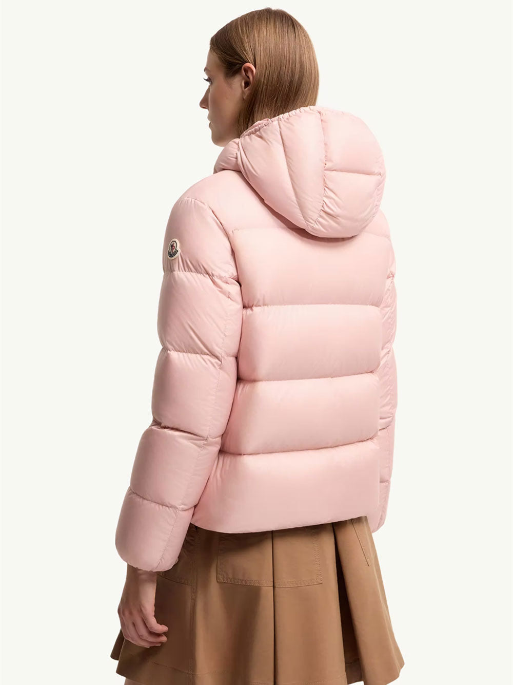 Moncler Women Piumino Corto Feligule Con Cappuccio MONCLER