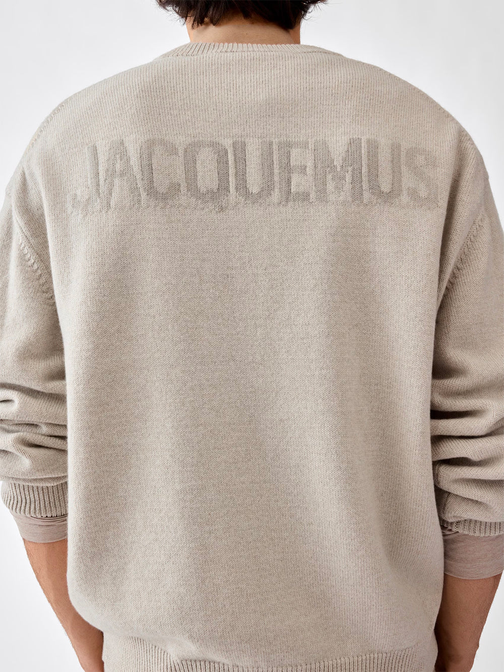 Jacquemus Men "La Maille Moulin" In Lana Merino JACQUEMUS