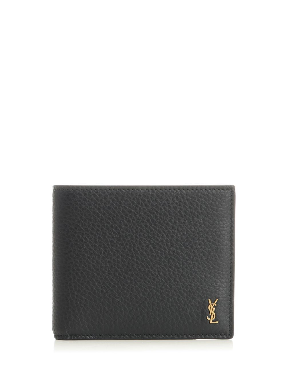 Saint Laurent Men Leather Bifold Wallet SAINT LAURENT