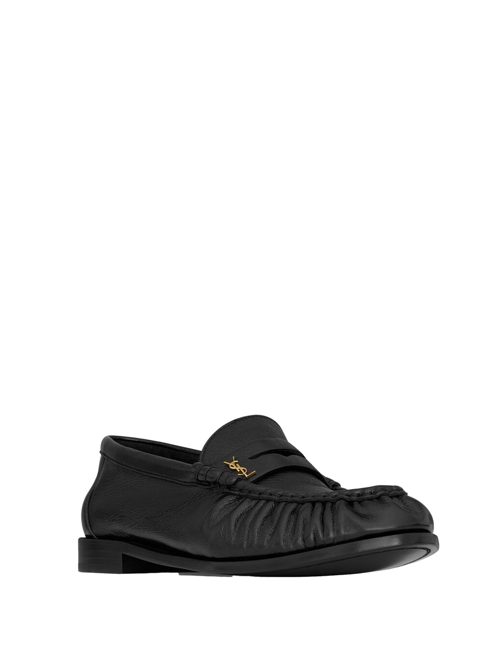 Saint Laurent Women Le Loafer Supple In Shiny Leather SAINT LAURENT