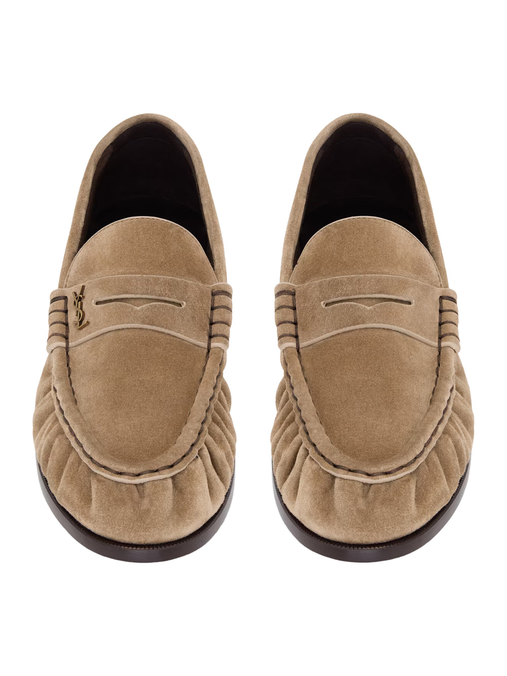 Saint Laurent Women Le Loafer Supple In Suede SAINT LAURENT