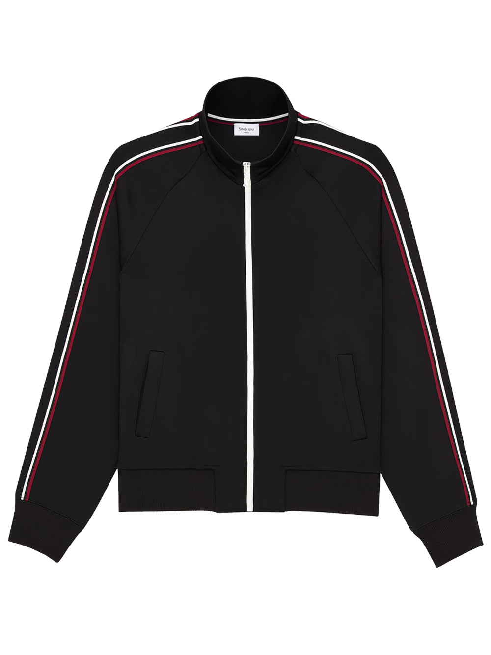 Saint Laurent Men Cassandre Track Jacket In Jersey SAINT LAURENT
