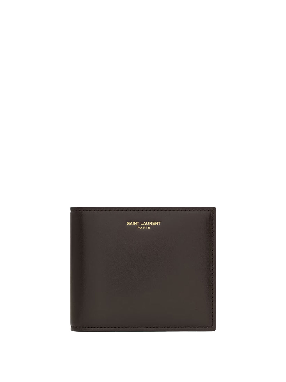 Saint Laurent Men Saint Laurent Paris East/West Wallet In Two-Tone Smooth Leather SAINT LAURENT