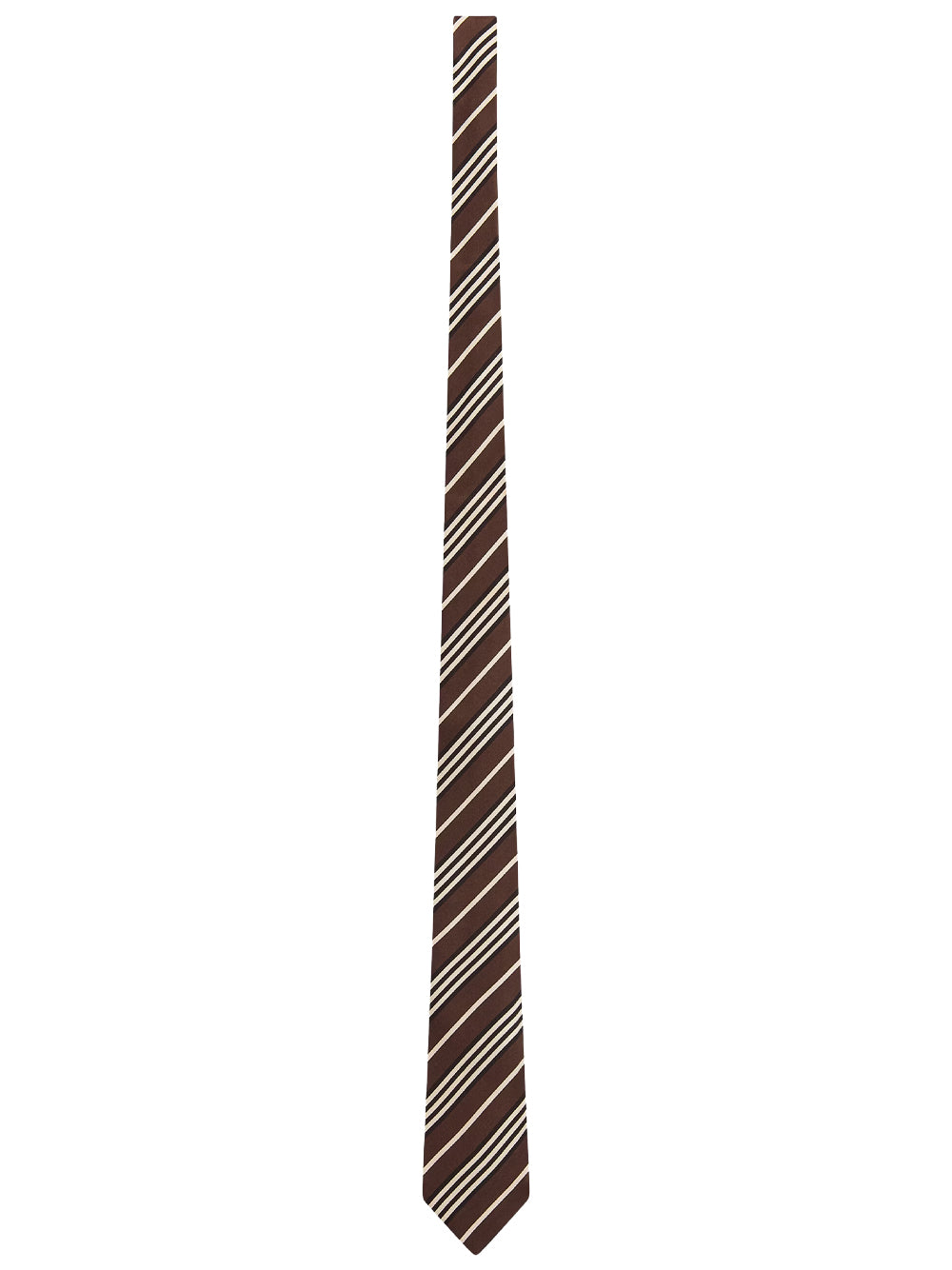 Saint Laurent Men Striped Silk Tie SAINT LAURENT