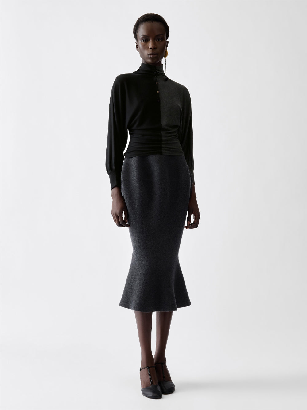 Jacquemus Women "Le Polo Losange" In Maglia Bicolore JACQUEMUS