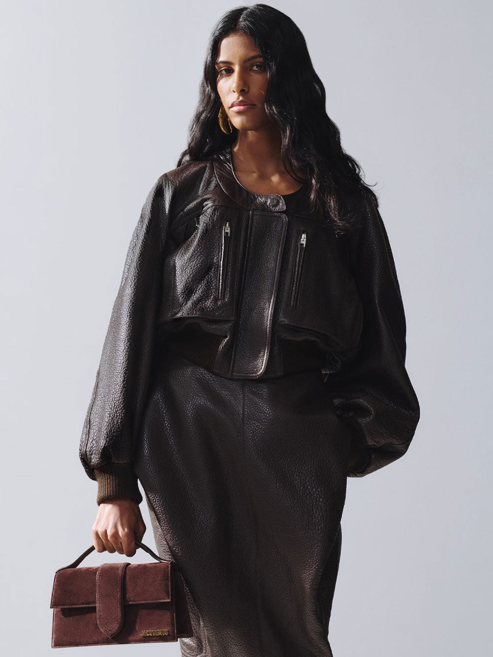 Jacquemus Women Le Grand Bambino In Pelle Scamosciata JACQUEMUS