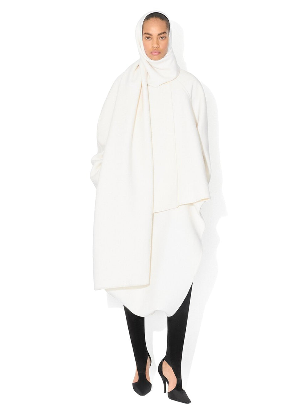 Cappotto Con Sciarpa In Lana Women ALAIA