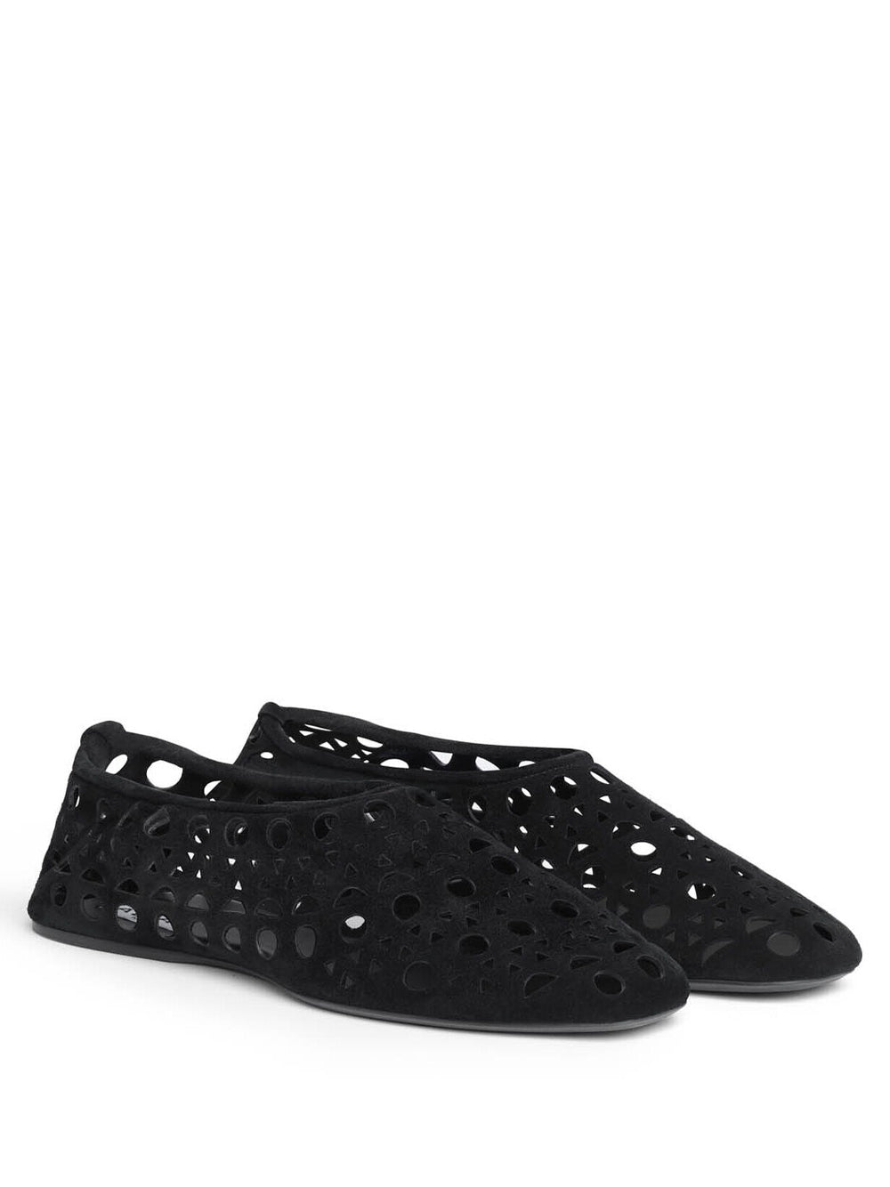 Alaia Women Pantofole Vienne In Pelle Di Vitello Effetto Velluto ALAIA