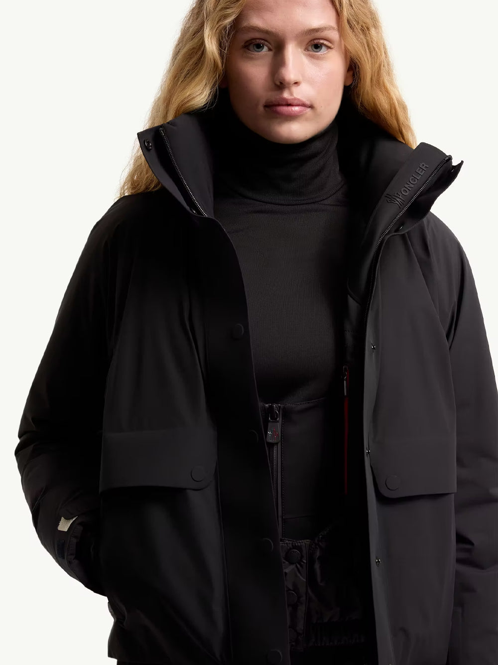 "Grenoble": Giacca Da Sci Imbottita "Danses" Con Cappuccio Women MONCLER