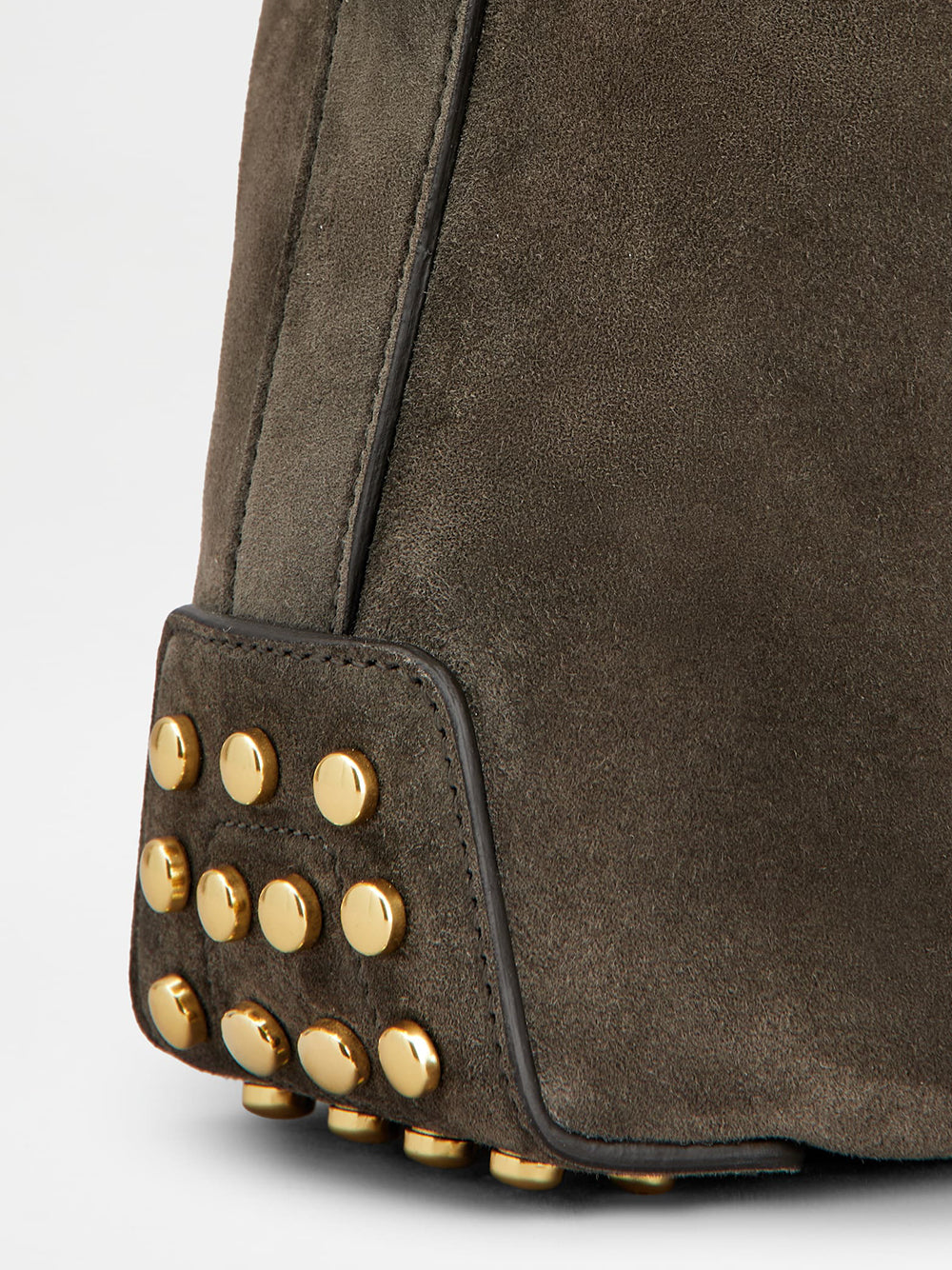 Tod's Women Metal Dots Mini Bag In Suede TOD'S