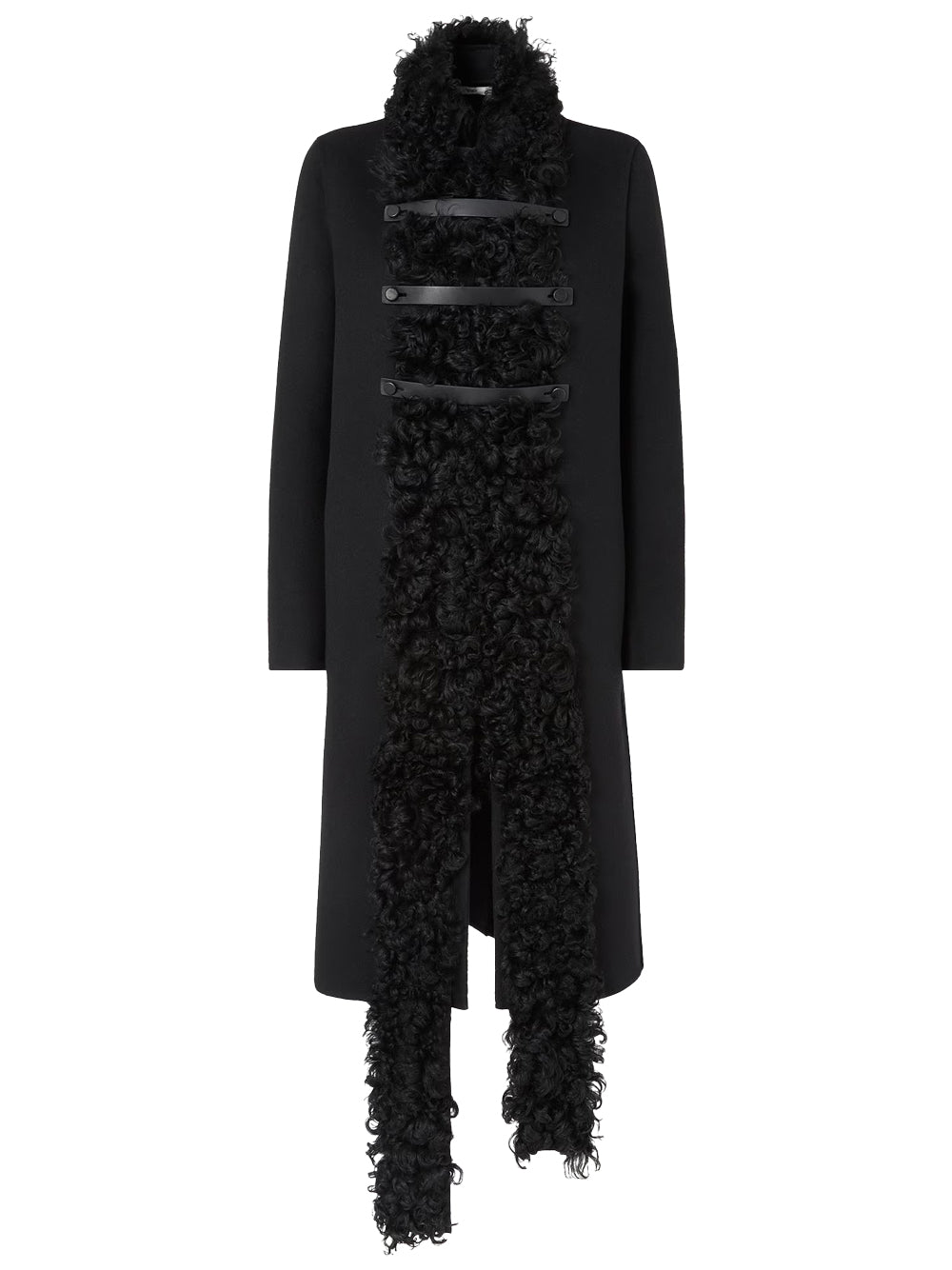Cappotto In Lana E Montone Women FENDI