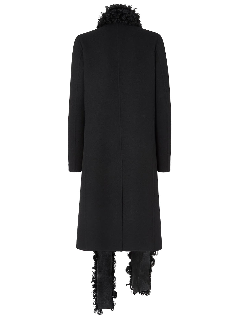 Cappotto In Lana E Montone Women FENDI