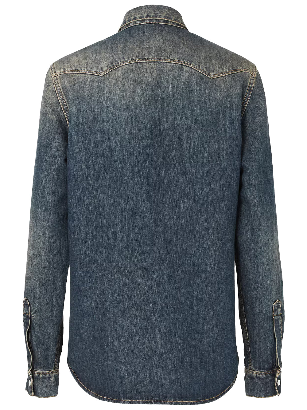 Camicia Western In Denim Lavato Women FENDI