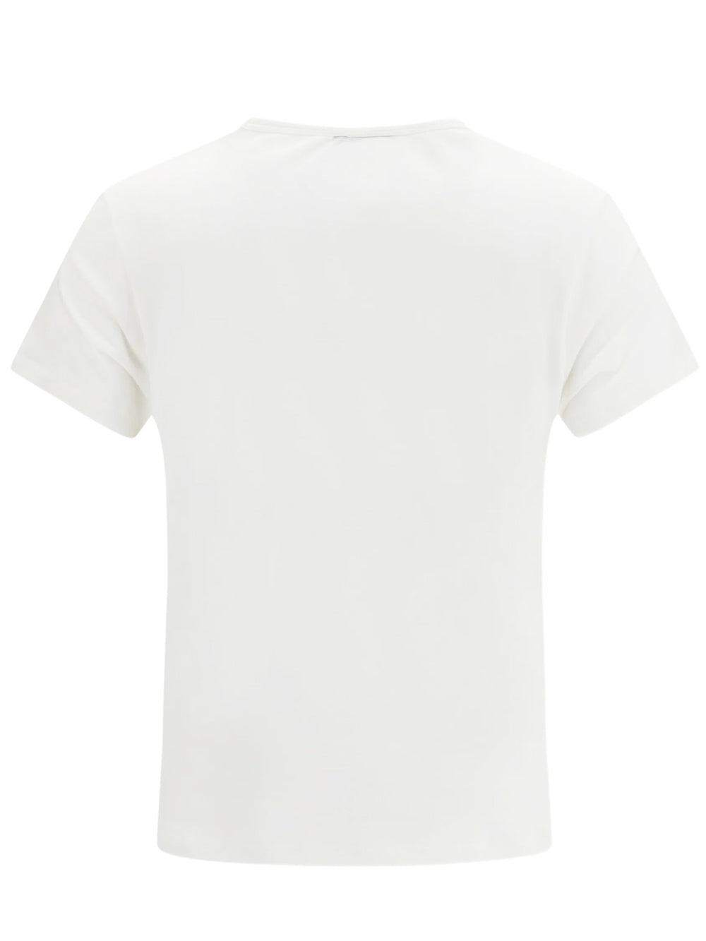 Fendi Women T-Shirt In Jersey Avorio Con Stampa Noi FENDI