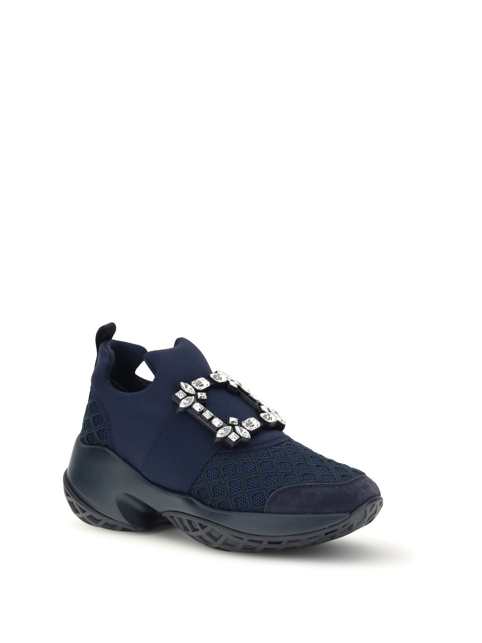 Roger Vivier Women Viv' Run Fabric Sneakers ROGER VIVIER