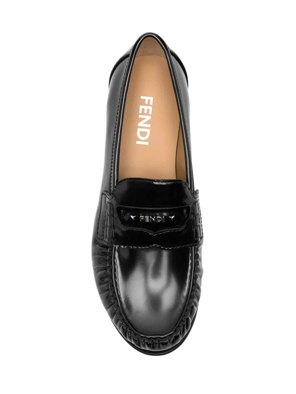 Fendi Women Loafer Vitello Abrasivato FENDI