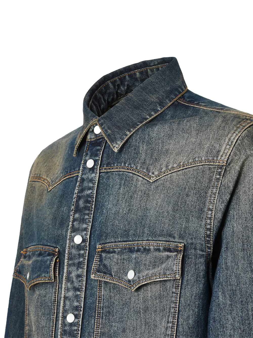 Camicia Jeans Blu Lavato Women FENDI