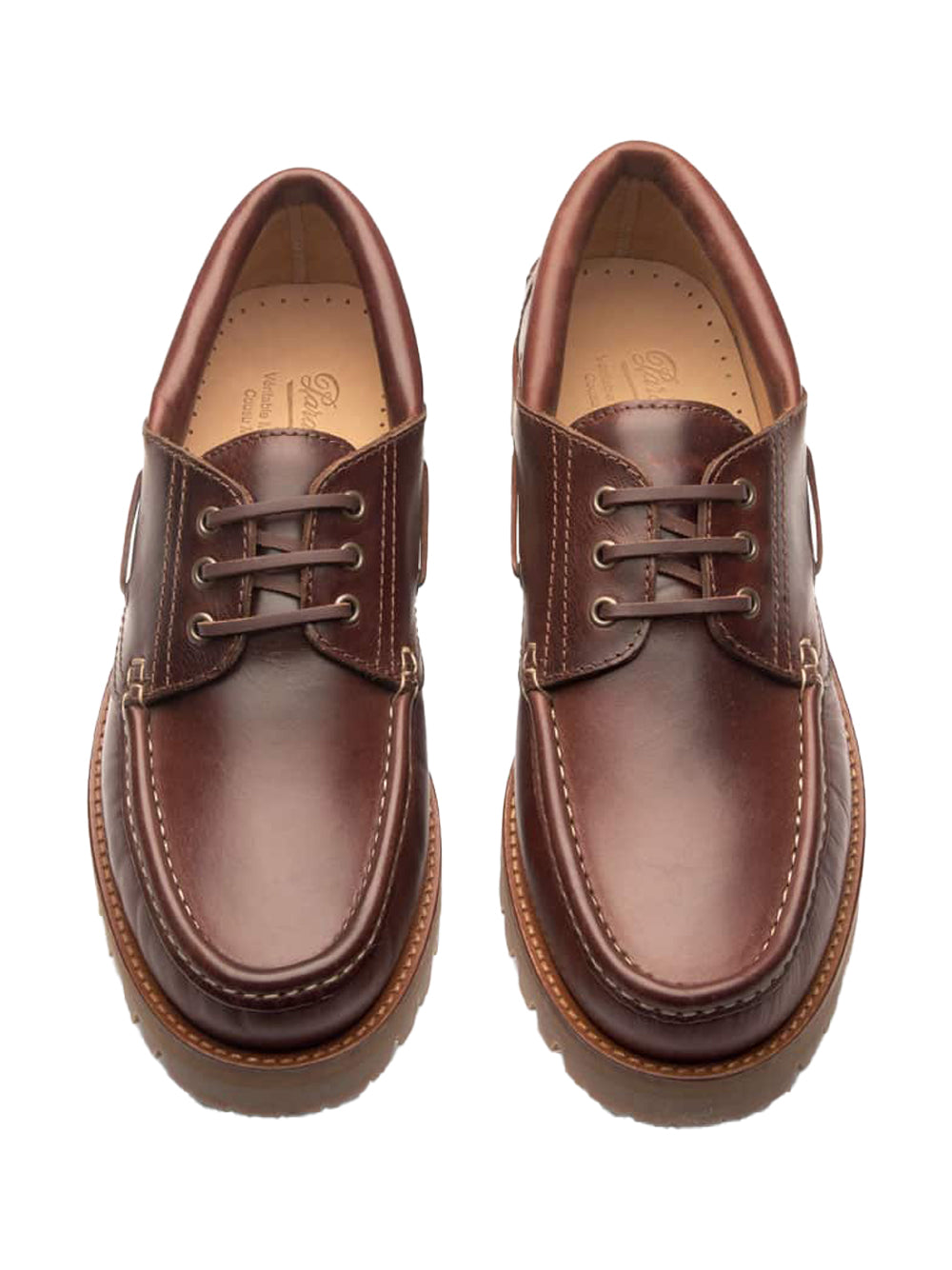 Derby "Briac" Con Suola In Gomma Women PARABOOT