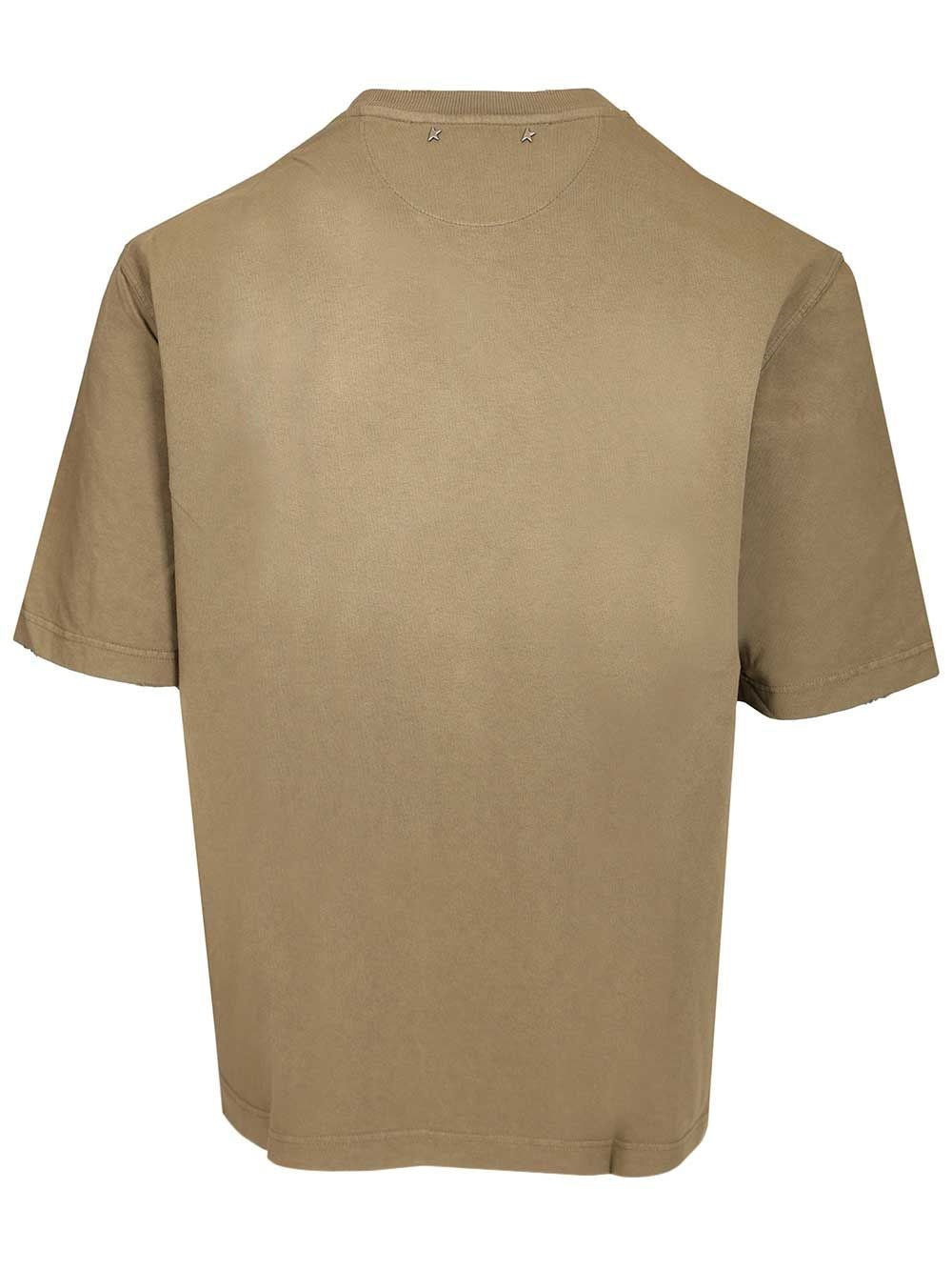 Golden Goose Men Cotton Jersey T-Shirt GOLDEN GOOSE