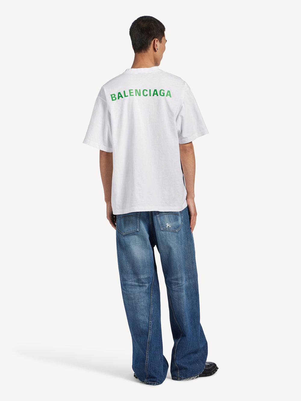 Balenciaga Men T-Shirt Balenciaga Back Vestibilità Media BALENCIAGA