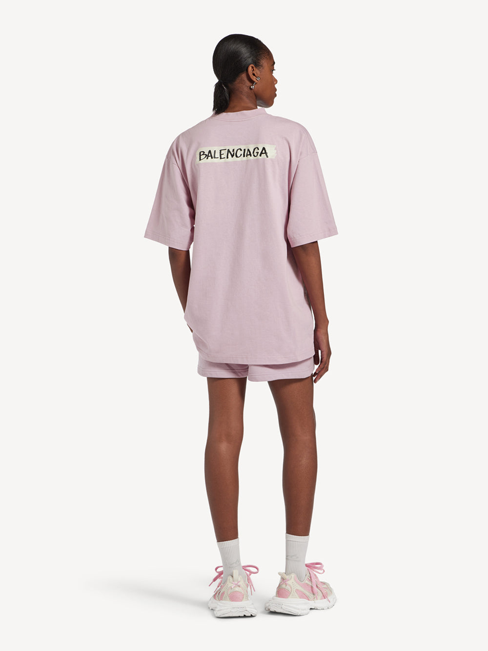 T-Shirt Masking Tape Vestibilità Media Women BALENCIAGA