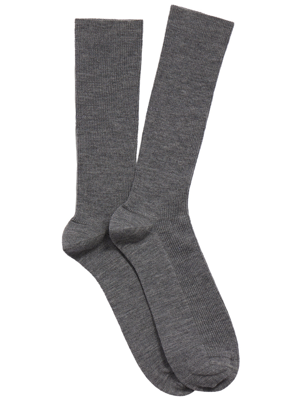 Calze Alte In Lana A Coste Women BALENCIAGA