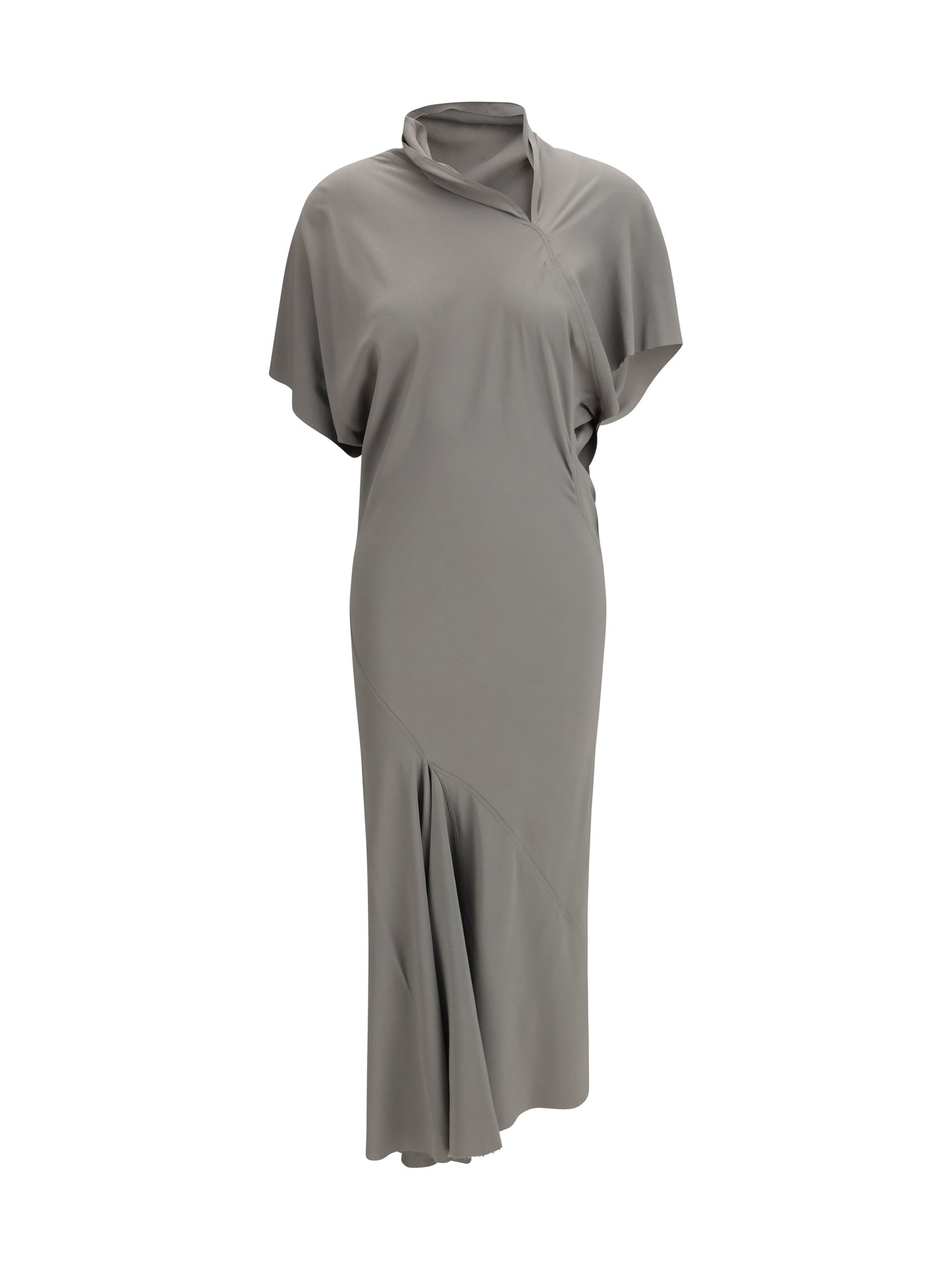 Rick Owens Women Asymmetric Midi Dress RICK OWENS