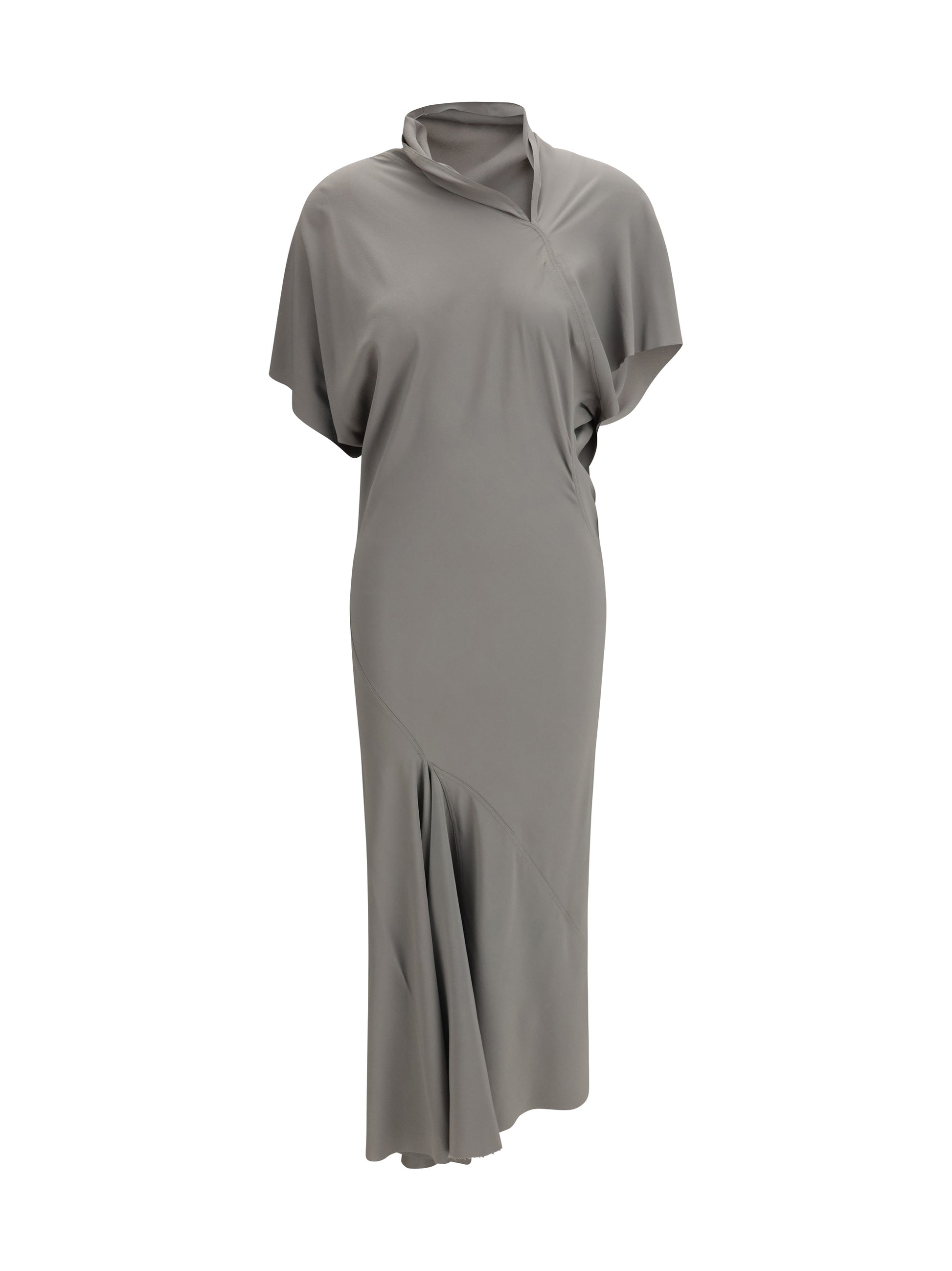 Rick Owens Women Asymmetric Midi Dress RICK OWENS