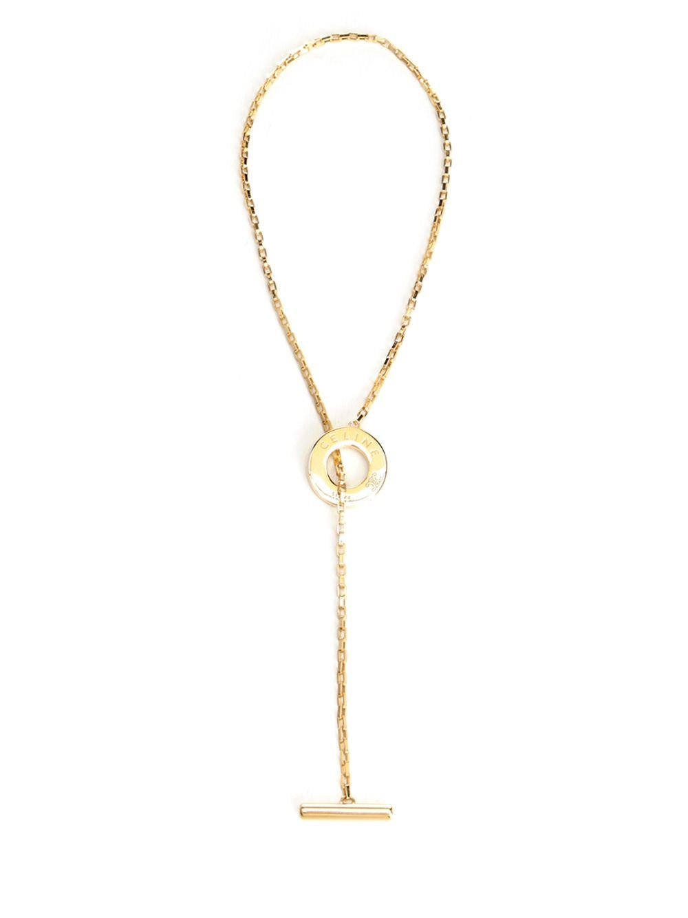 Celine Women Celine Disc Necklace CELINE