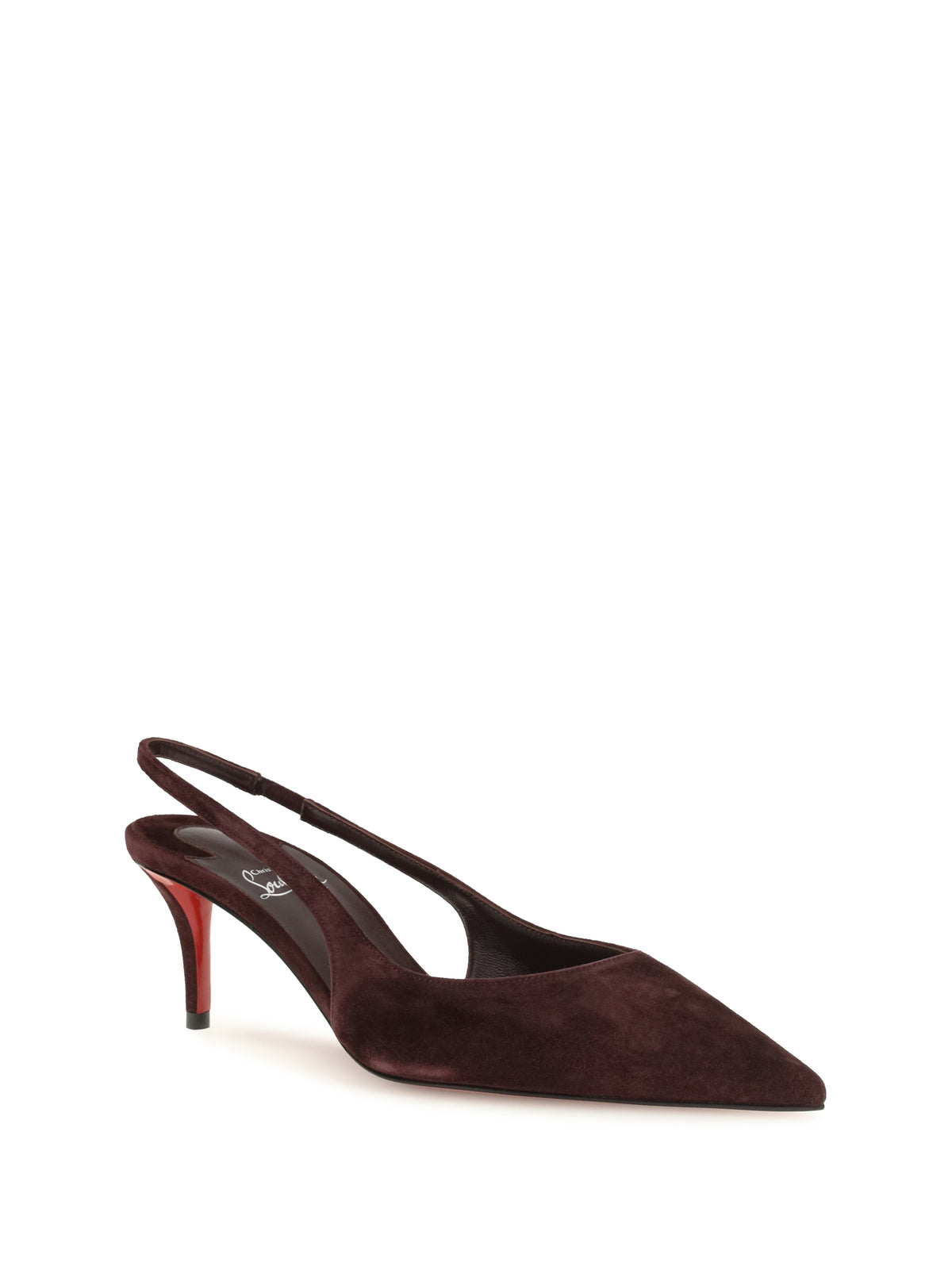 Christian Louboutin Women Miss Z Slingback Suede Pumps CHRISTIAN LOUBOUTIN