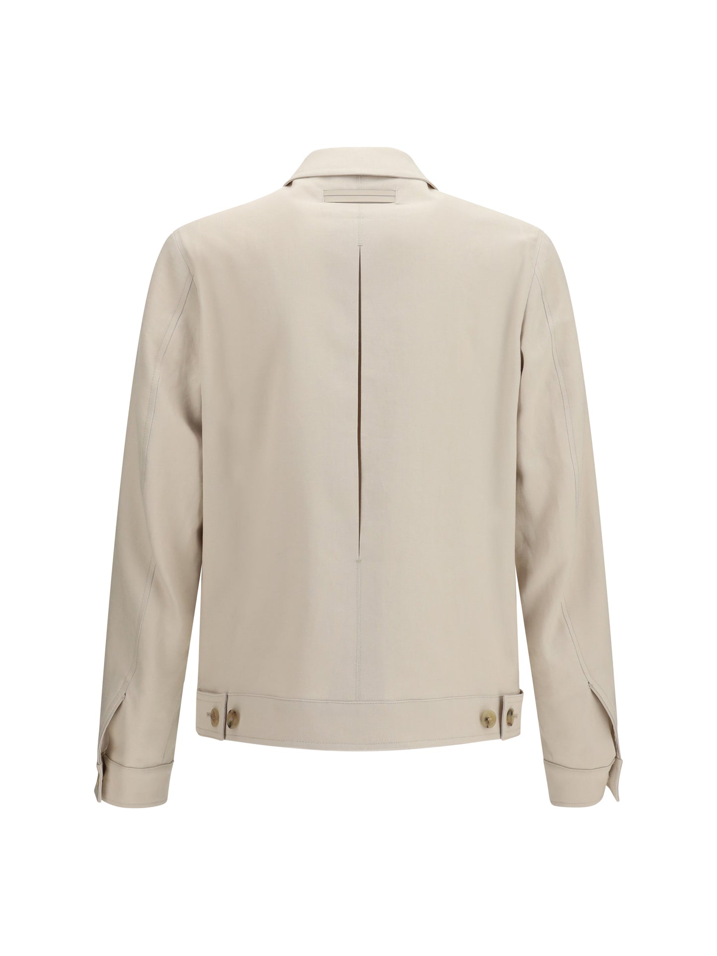 Zegna Men Oasi Linen Jacket ZEGNA