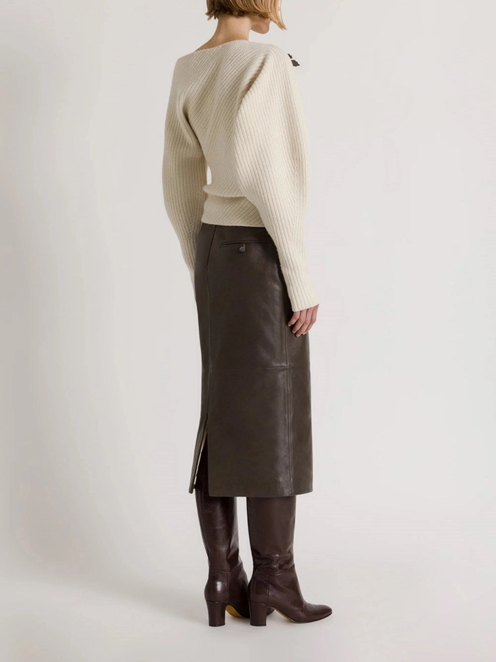 Alberta Ferretti Women Leather Skirt ALBERTA FERRETTI