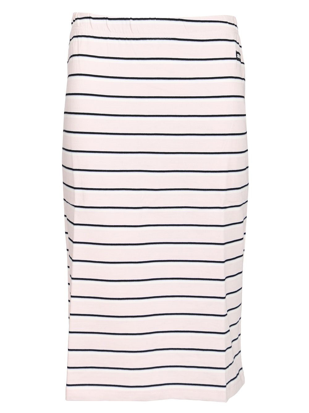 Rotate Women Striped Jersey Midi Skirt ROTATE