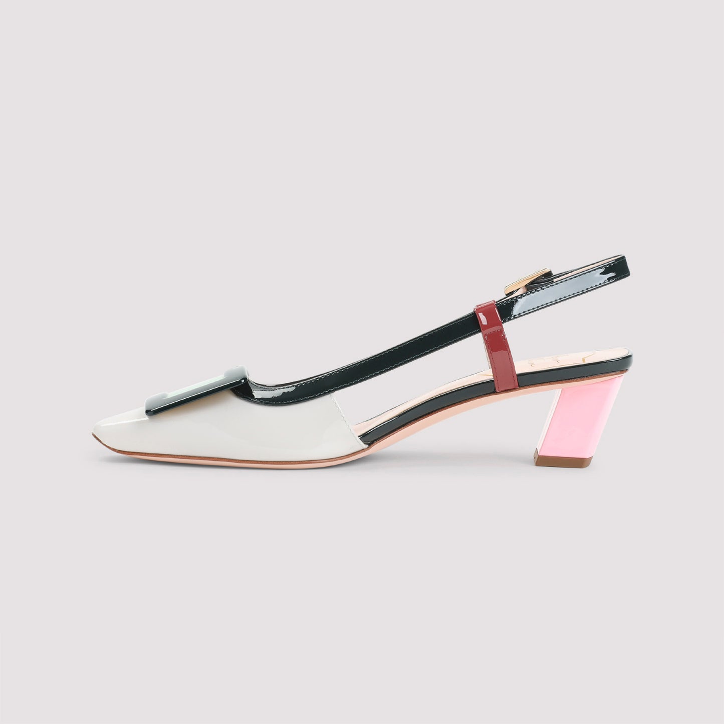Roger Vivier Bv Lacquered Buckle 45 Pumps Women ROGER VIVIER