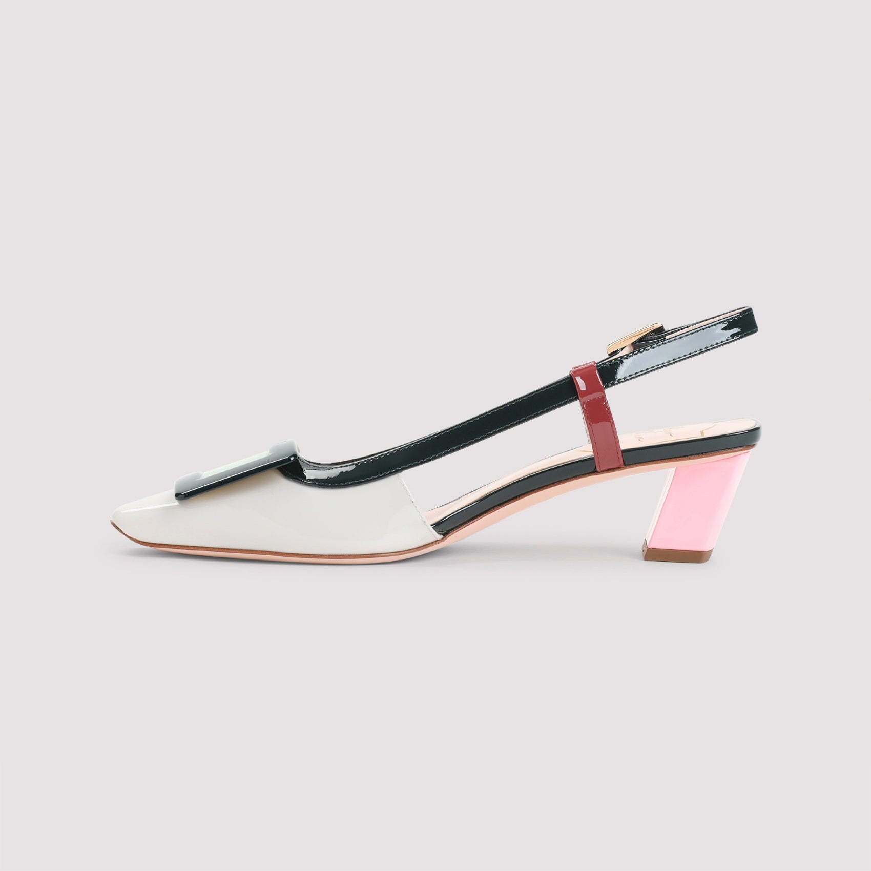 Roger Vivier Bv Lacquered Buckle 45 Pumps Women ROGER VIVIER