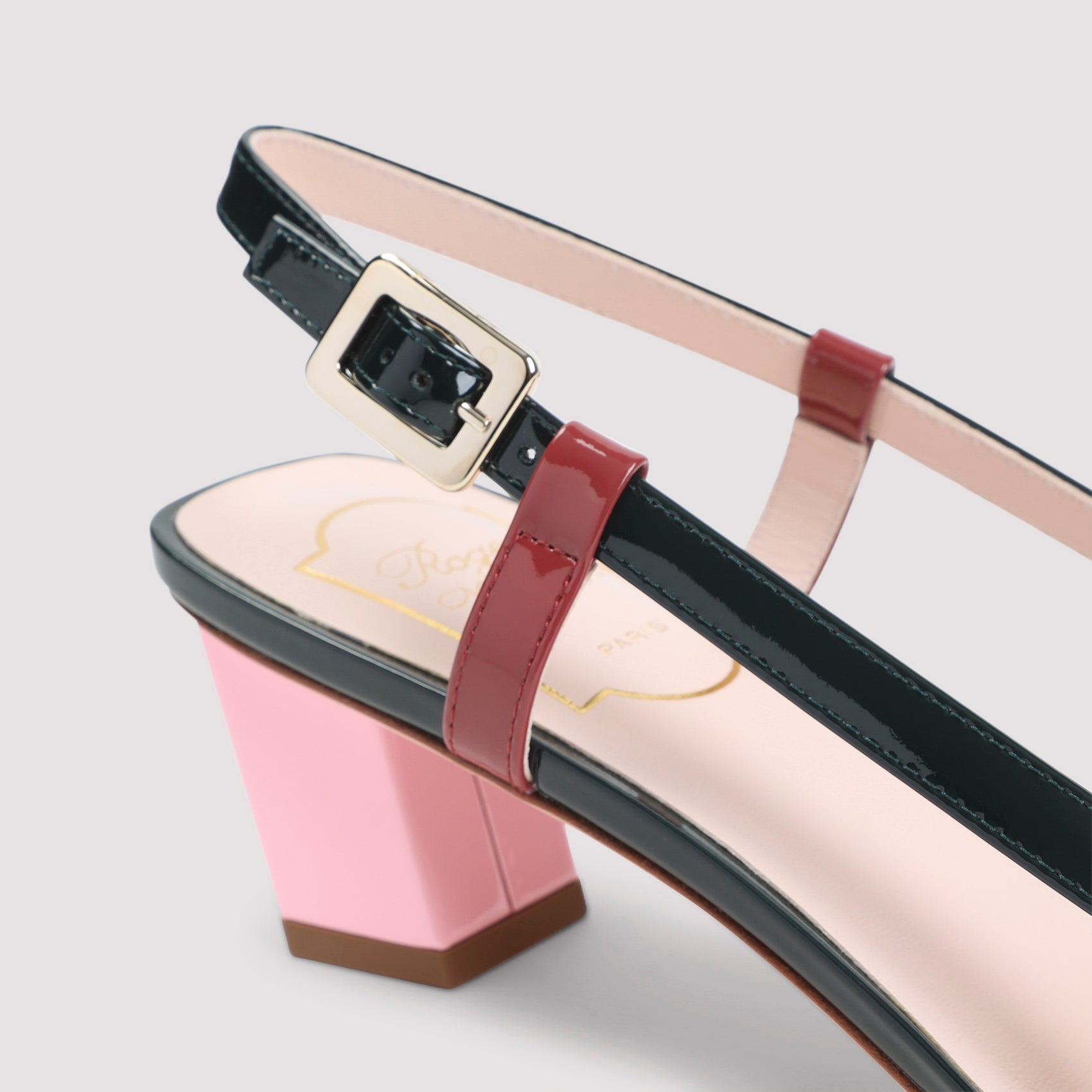 Roger Vivier Bv Lacquered Buckle 45 Pumps Women ROGER VIVIER