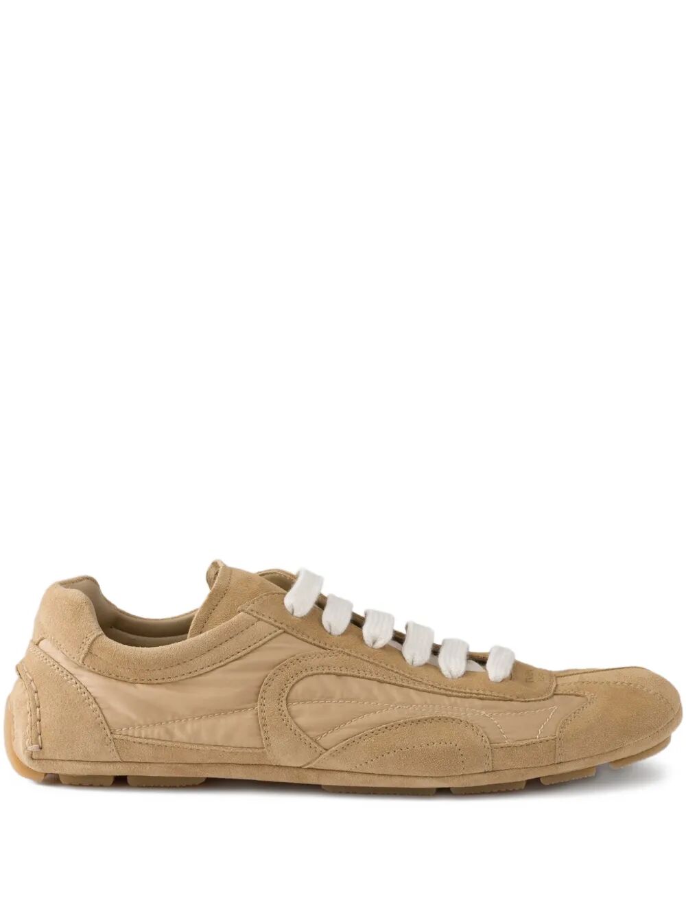 Prada Women Montecarlo Re-Edition 2005 Suede And Re-Nylon Sneakers PRADA
