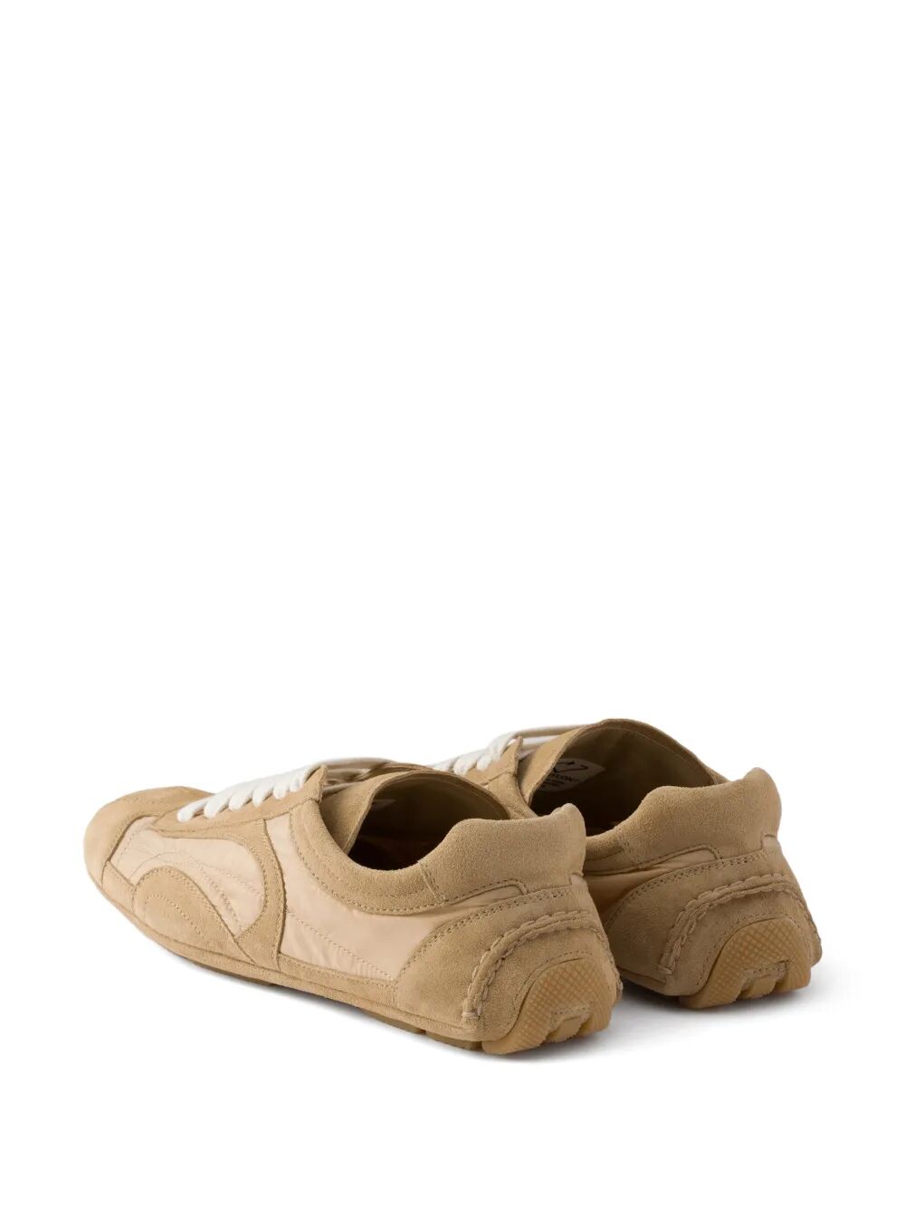 Prada Women Montecarlo Re-Edition 2005 Suede And Re-Nylon Sneakers PRADA