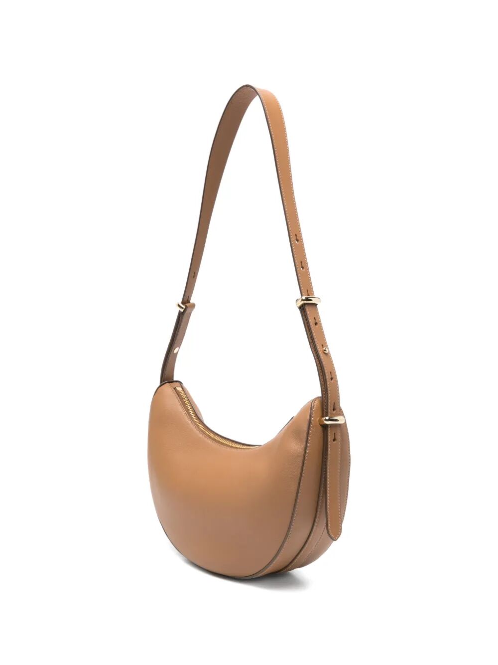 Prada Women Arqué Leather Shoulder Bag