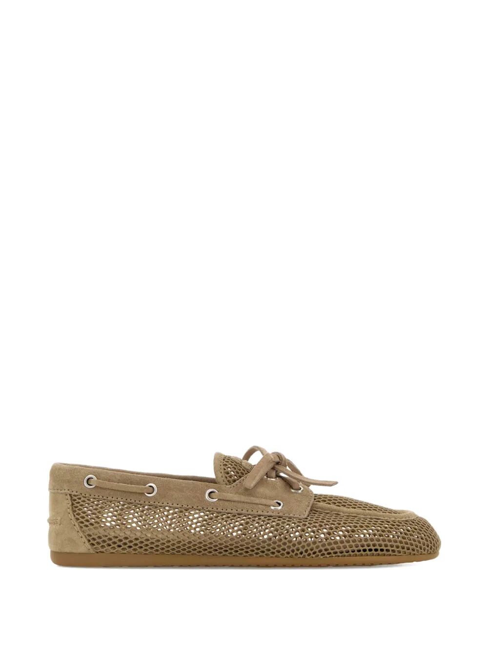 Miu Miu Women Perforated Suede Loafers MIU MIU