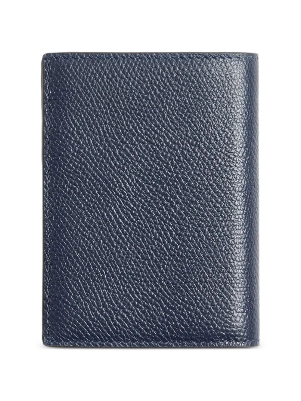 Valentino Garavani Men Valentino Garavani Vlogo Signature Cardholder In Grainy Calfskin