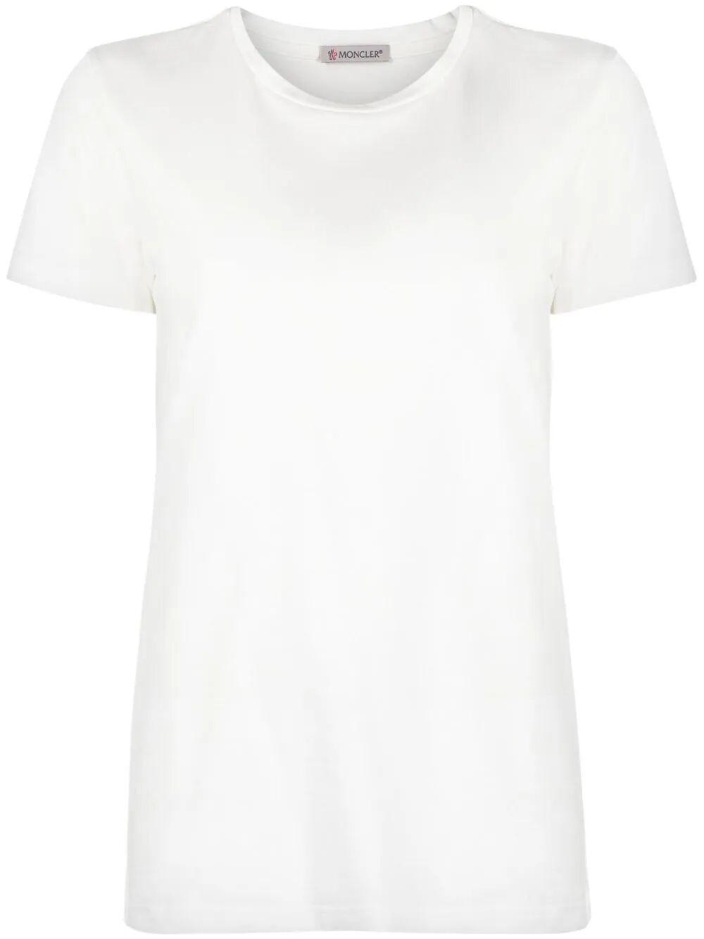 Moncler Women Logo Patch Cotton Jersey T-Shirt MONCLER
