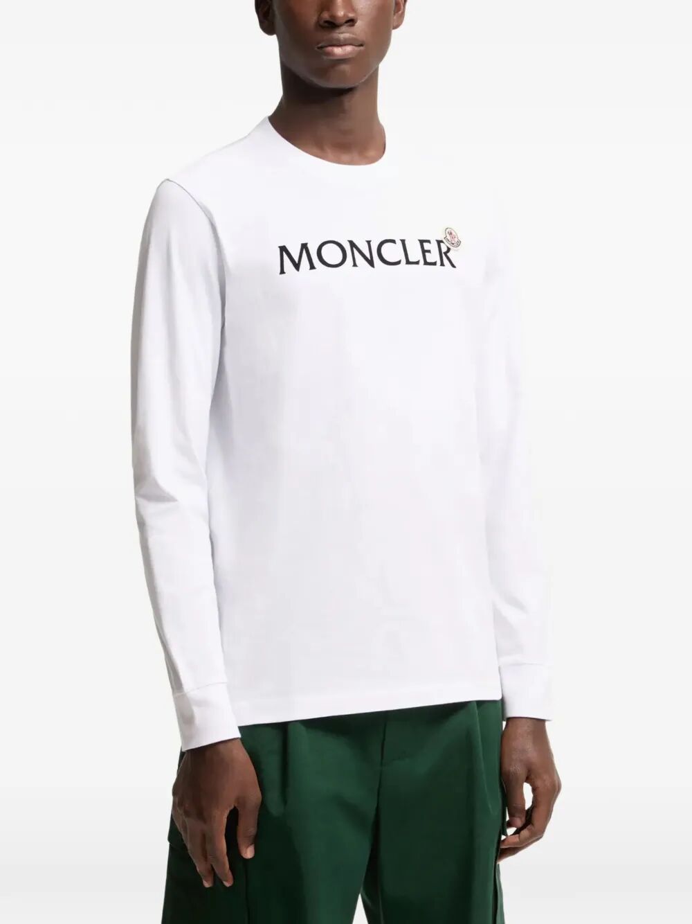 Moncler Men Logo Cotton Sweatshirt MONCLER
