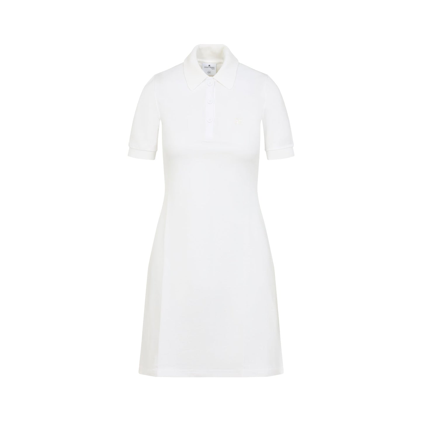 Courreges Pique Polo Dress Women COURREGES