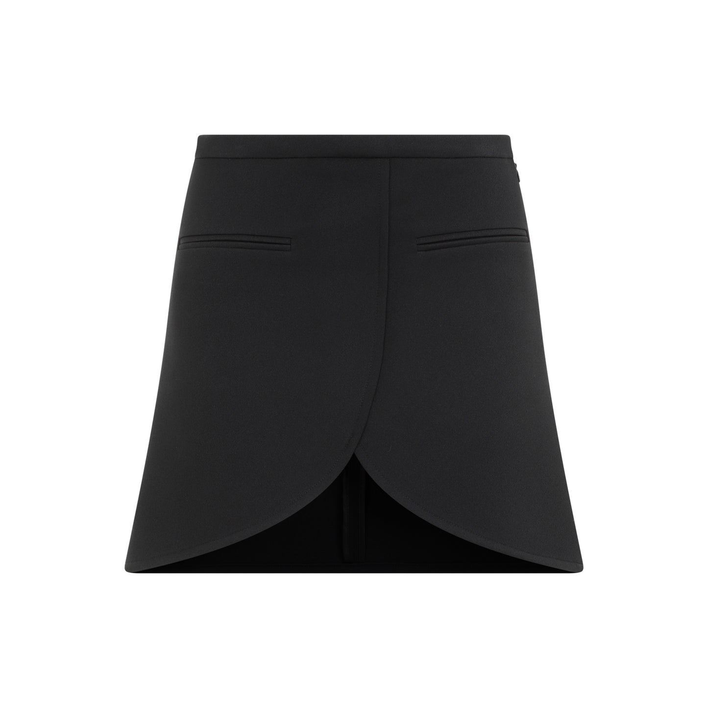 Courreges Ellipse Twill Mini Skirt Women COURREGES