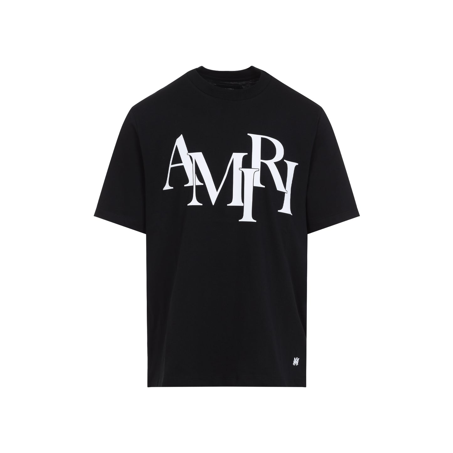 Amiri Cotton Staggered Logo T-Shirt Men AMIRI