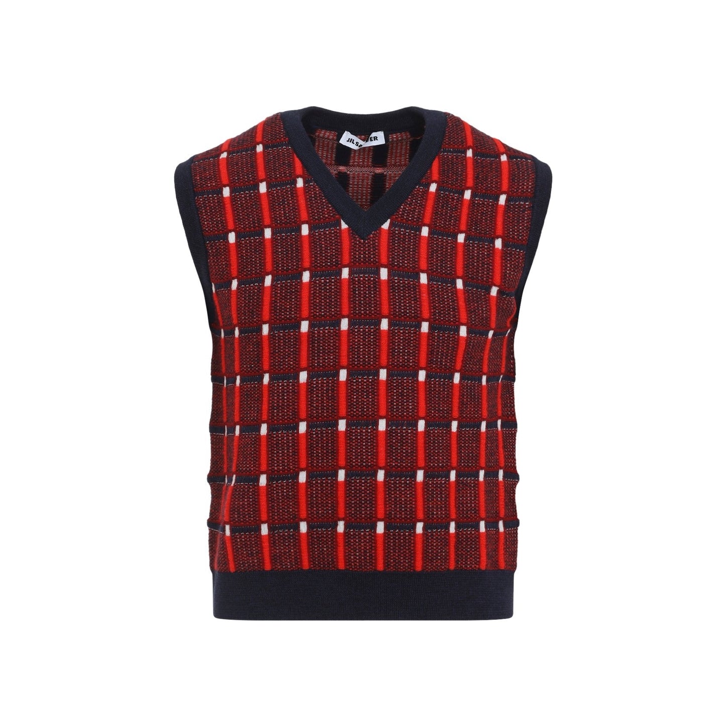 Jil Sander Sleeveless Knitted Vest Men JIL SANDER