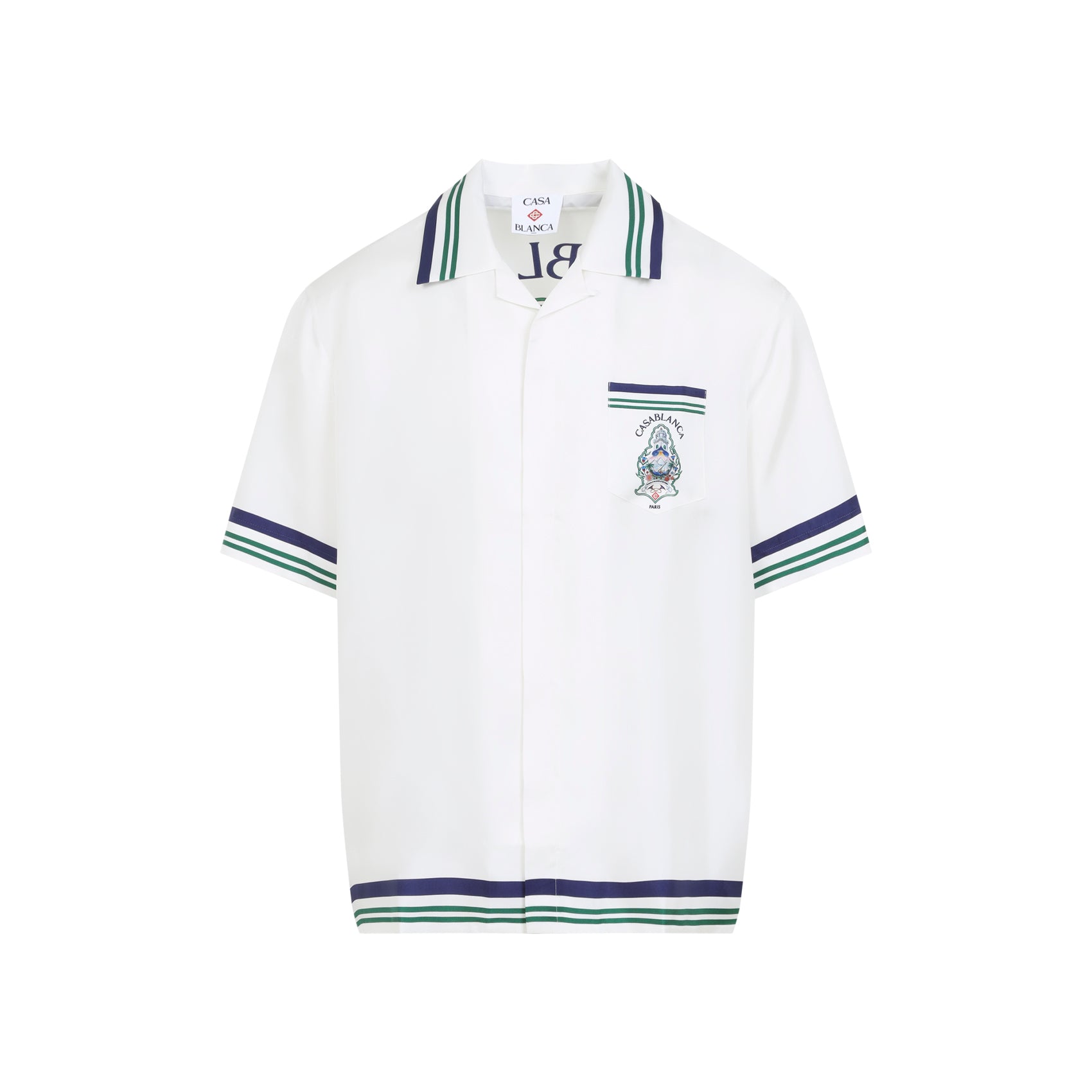 Casablanca Hotel Emblem S/S Shirt Men CASABLANCA